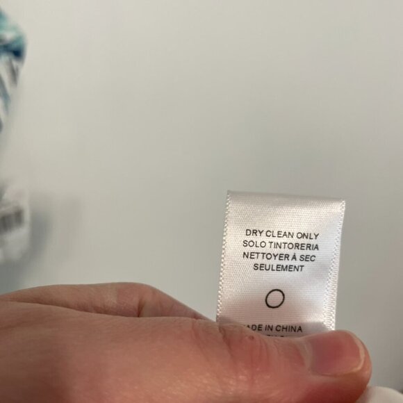 NEW NWT ADELYN RAE Nevina Ruffle Wrap Front Maxi Dress Multi Palm Leaf Tropical - Picture 12 of 16